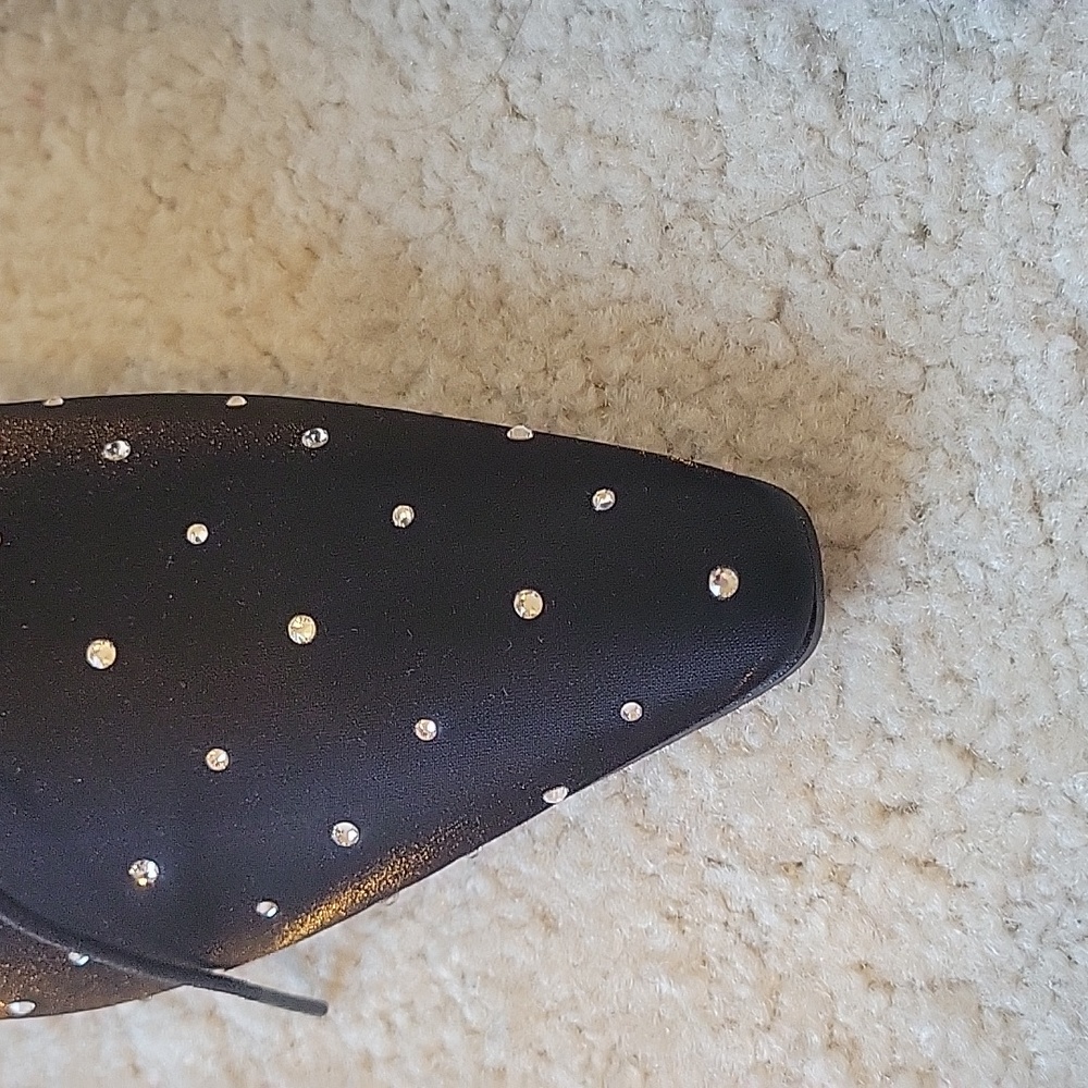 🛑SAINT LAURENT Raso Iridiscent Nero Boots - Picture 5 of 10